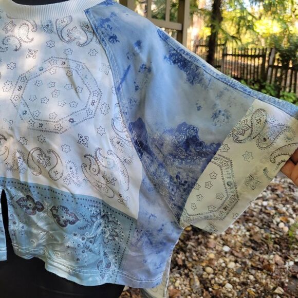 Urban Outfitters Kayla Mixed Bandana Top NWOT Size M - Picture 8 of 12